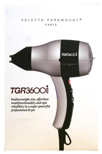 VELECTA PARAMOUNT Compact Hair Dryer with Ionic Generator 1600W #TGR 3600I