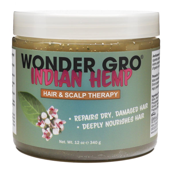 WONDER GRO Indian Hemp Hair & Scalp Therapy (12oz)
