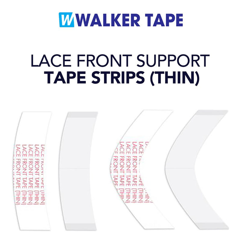 WALKER TAPE Lace Front Support Tape Strips (Thin)