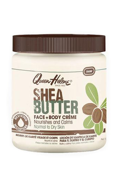QUEEN HELENE Shea Butter Face & Body Creme (15oz)